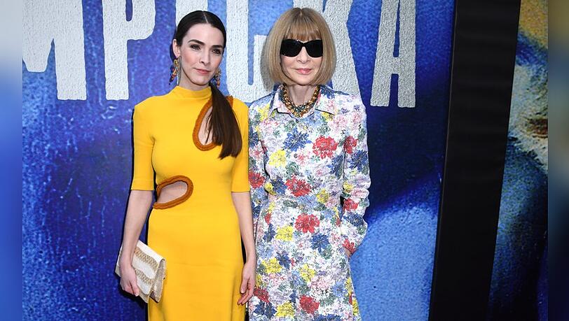 "Vogue"-Chefin Anna Wintour in Begleitung ihrer Tochter Bee Shaffer am Broadway. "Vogue"-Chefin Anna Wintour in Begleitung ihrer Tochter Bee Shaffer am Broadway.
