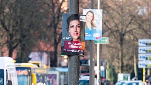 In einigen Städten in Bayern ist der Wahlkampf bereits angelaufen. (Archivbild)