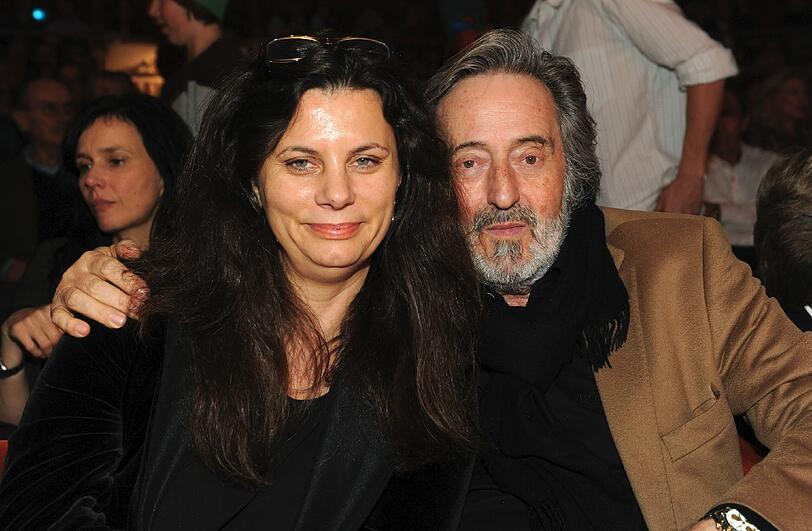 Helmut Dietl mit seiner vierten Ehefrau Tamara