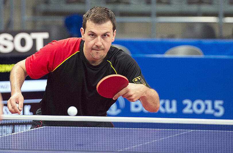 Keine Chance auf einen Einsatz: Timo Boll warf eine Lebensmittelvergiftung völlig aus der Bahn.