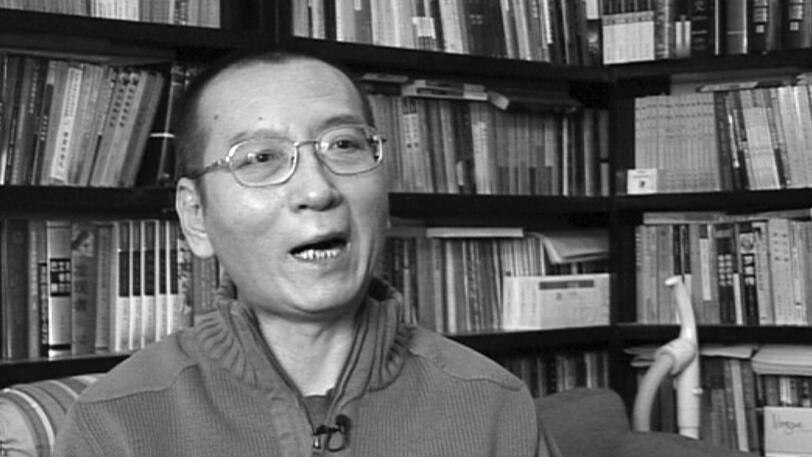 Der chinesische Friedensnobelpreisträger Liu Xiaobo während eines Interviews 2008 in seiner Wohnung in Peking