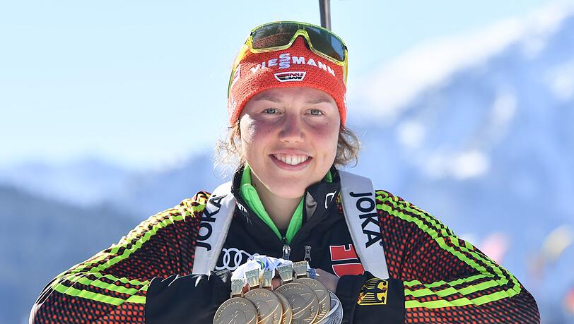 Laura Dahlmeier ist in den Bergen Pakistans tödlich verunglückt. (Archivbild)
