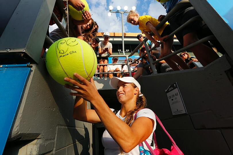 Yulia Putintseva aus Kasachstan.