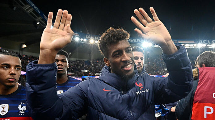 Bereitete gegen Kasachstan zwei Treffer vor: Kingsley Coman.