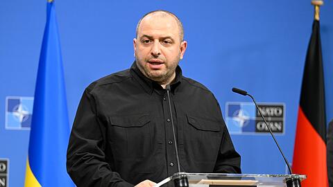 Der ukrainische Verhandlungsf&uuml;hrer Rustem Umjerow k&uuml;ndigt weitere direkte Verhandlungen mit russischen Vertretern &uuml;ber ein Kriegsende f&uuml;r diesen Samstag an. (Archivbild)