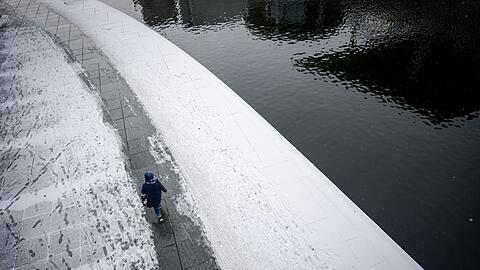 Es kann glatt werden in Deutschland.