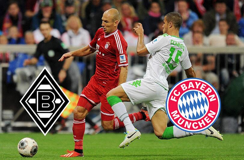 Ein Bundesliga-Klassiker zum Rückrundenstart: Gladbach gegen Bayern.