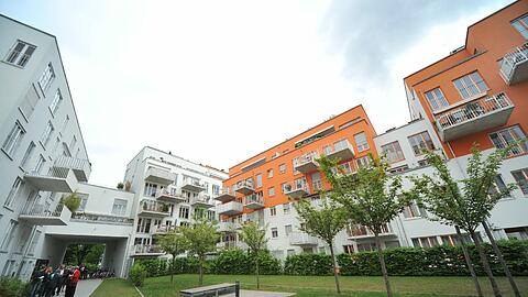 Das letzte erschwingliche Domizil für Familien in Schwabing: Der frisch bebaute Ackermannbogen.