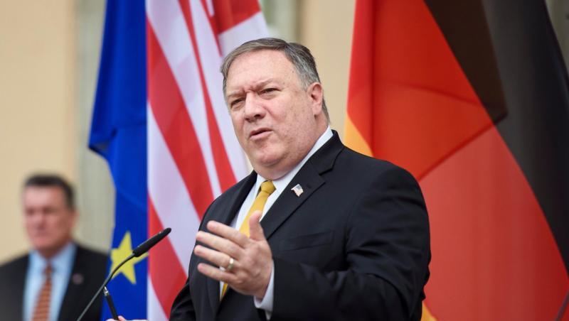 Mike Pompeo, Außenminister der Vereinigten Staaten von Amerika. Foto: Gregor Fischer/dpa/Archivbild Mike Pompeo, Außenminister der Vereinigten Staaten von Amerika. Foto: Gregor Fischer/dpa/Archivbild