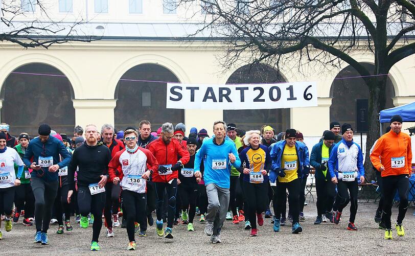 ... und noch mehr Bilder zum Neujahrslauf in München.