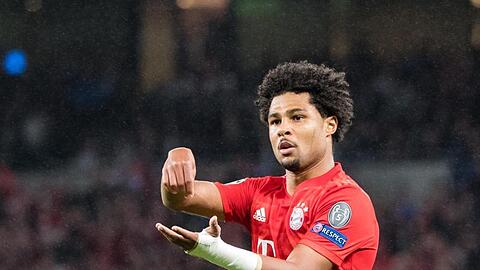 Beim 7:2 des FC Bayern in Tottenham schlug Serge Gnabry vier Mal zu.