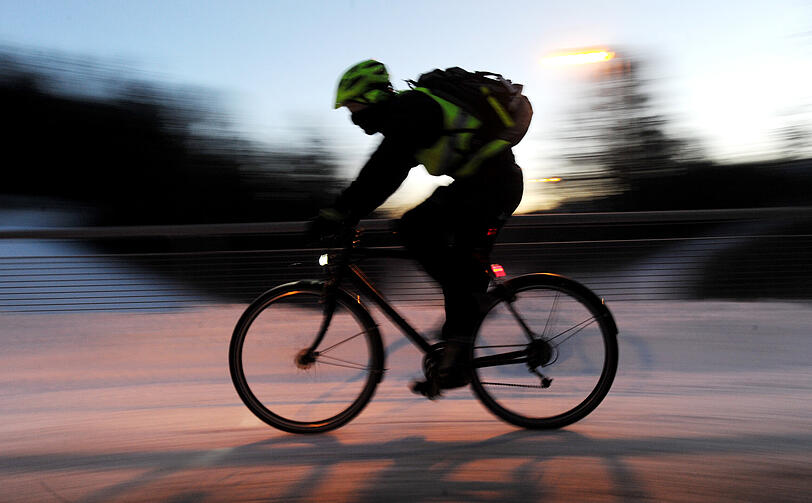 Tipps für das Radfahren im Winter. (Archivbild)