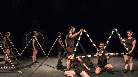 Die Performance "Underline" in der Muffathalle
