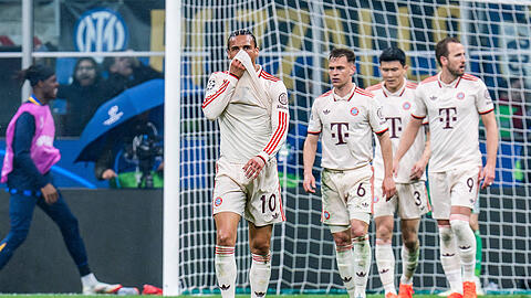 Die Bayern um Leroy Sané sind raus aus der Champions League.