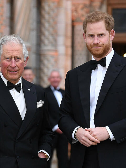 In London trafen König Charles und Prinz Harry wieder aufeinander. Angeblich soll der abtrünnige Königssohn (re.) bereuen, was er seiner Ursprungsfamilie angetan hat.