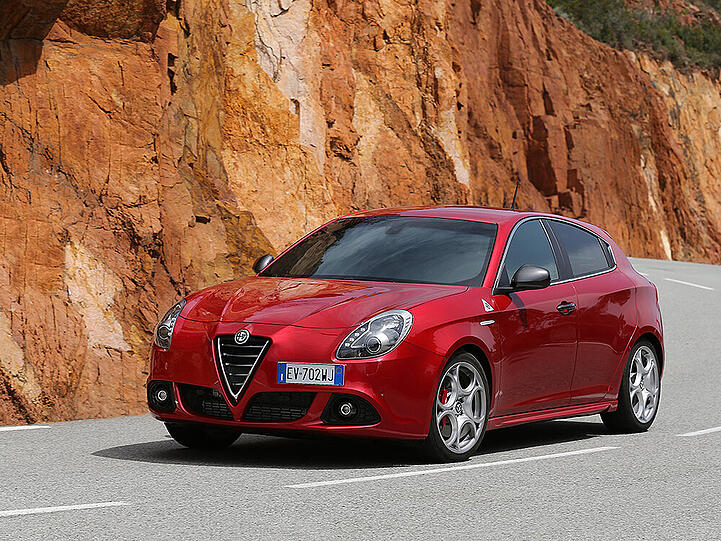 Mit den Fans auf der Rennstrecke: Giulietta Quadrifoglio Verde