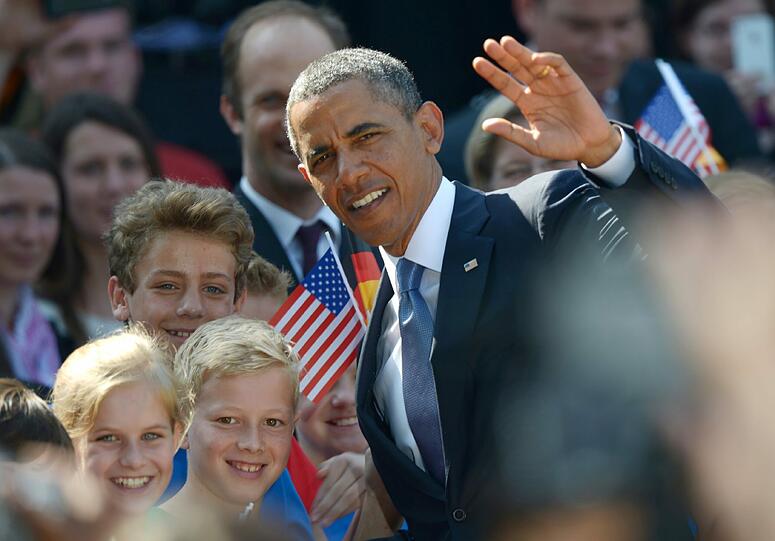 Obama in Berlin: Die Bilder!