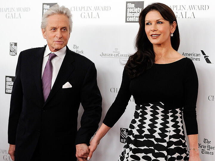 Catherine Zeta-Jones und Michael Douglas sind wieder glücklich vereint