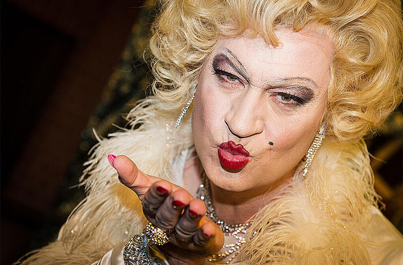 2013: Finanzminister Söder als Marilyn Monroe.