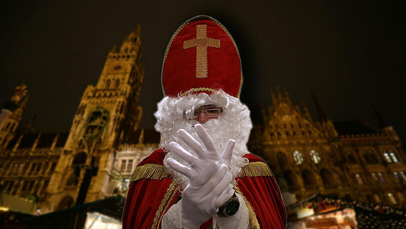 Budentrubel, Glühwein, Weihnachtslichter: Vor der Bescherung lohnt es sich, noch mal am Christkindlmarkt am Marienplatz vorbei zu schauen. Budentrubel, Glühwein, Weihnachtslichter: Vor der Bescherung lohnt es sich, noch mal am Christkindlmarkt am Marienplatz vorbei zu schauen.