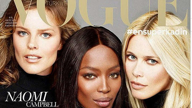 Schön wie in jungen Jahren: Eva Herzigova (l.), Naomi Campbell (m.) und Claudia Schiffer Schön wie in jungen Jahren: Eva Herzigova (l.), Naomi Campbell (m.) und Claudia Schiffer