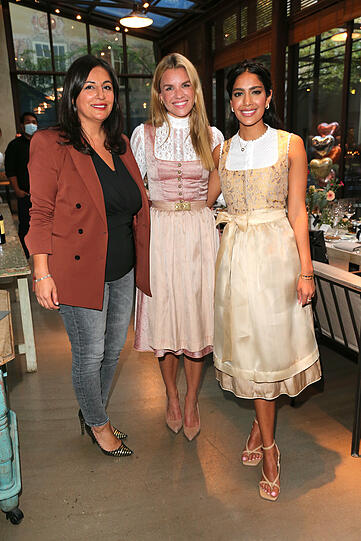 Düzen Tekkal, Janina Hell und Rahima Arsalan
