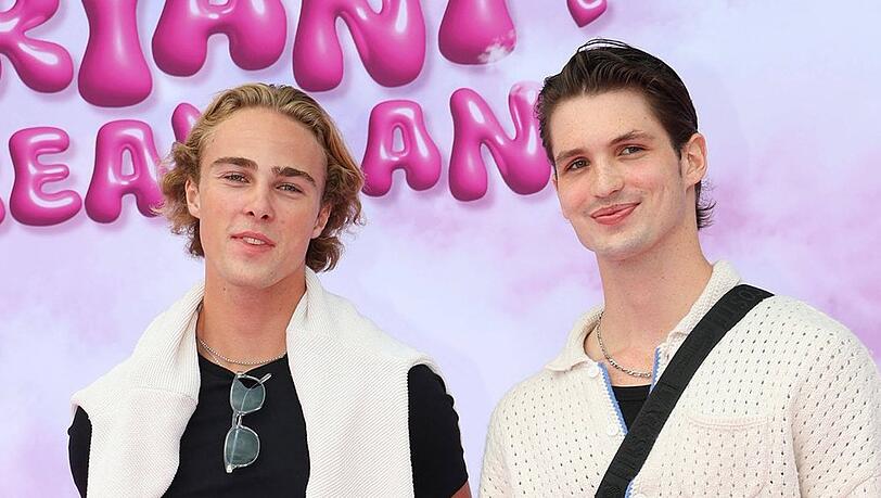 Moritz R&uuml;diger (li.) und Pierre Lang konnten von "GNTM" profitieren.