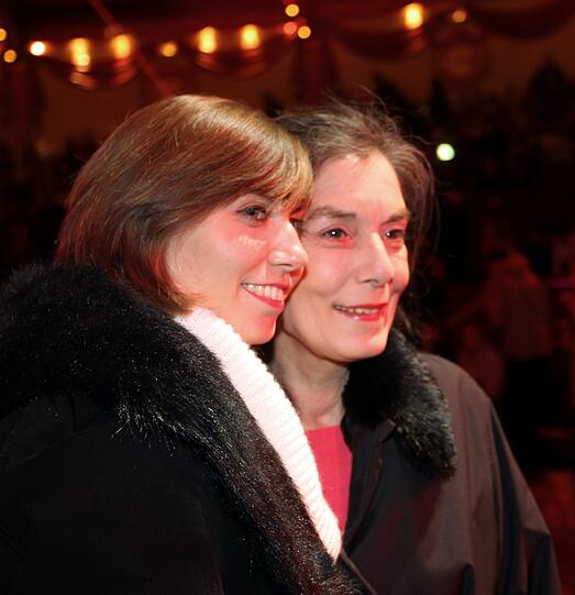 Irene Klarin mit ihrer Tochter