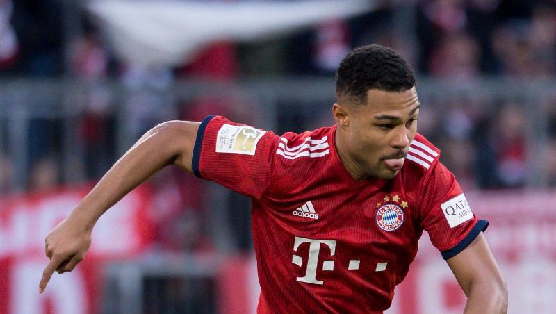 Serge Gnabry von München spielt den Ball. Foto: Sven Hoppe/Archiv Serge Gnabry von München spielt den Ball. Foto: Sven Hoppe/Archiv