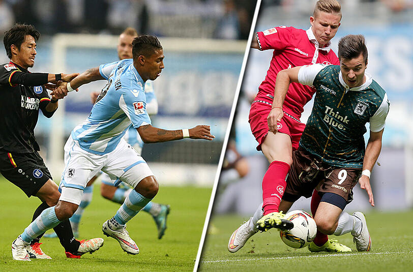 Rubin Okotie und Stefan Mugosa (r.).