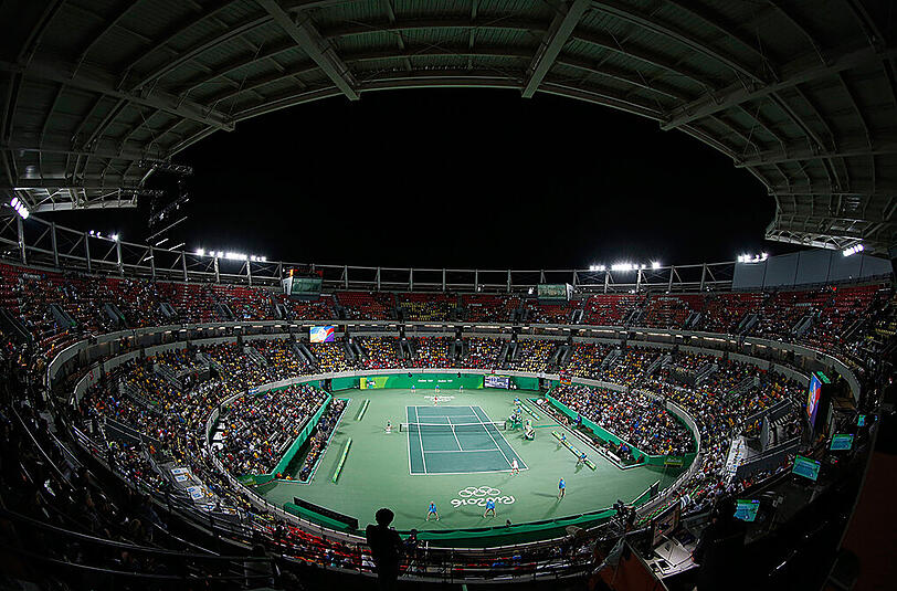 Das Stadion in Rio war voll - die Stimmung toll.