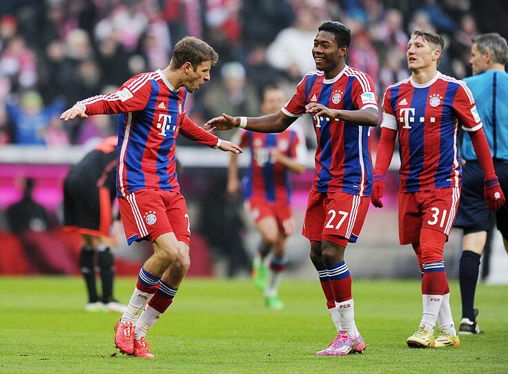 14. Februar 2015: Die Bayern schicken den HSV mit einer 8:0-Packung nach Hause. Die Torfolge: 1:0 Müller (21., Handelfmeter), 2:0 Götze (23.), 3:0 Robben (36.), 4:0 Robben (47.), 5:0 Müller (55.), 6:0 Lewandowski (56.), 7:0 Ribéry (69.), 8:0 Götze (88.)