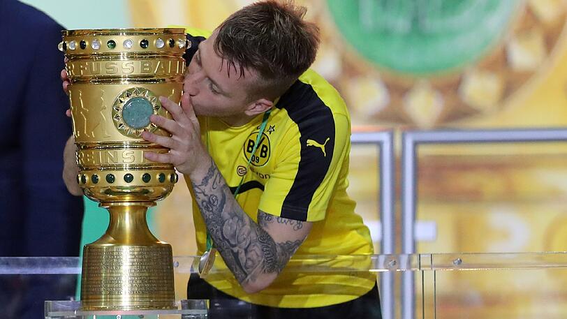 Auch Marco Reus beendete seinen persönlichen Titelfluch und gewann den ersten großen Titel.