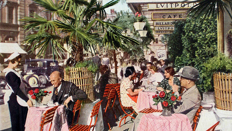 Ein Flair wie in Cannes oder Nizza: Im Mai 1930 wird das Café Luitpold zu Münchens erstem Boulevard-Café.