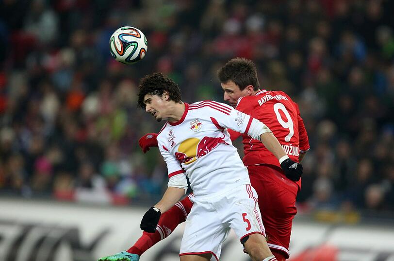 Letzter Einsatz in einem Spiel: Mario Mandzukic beim Test am 18. Januar in Salzburg. Foto: Christina Pahnke
