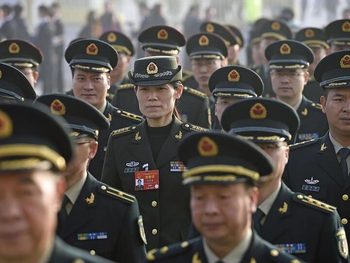 China steigert seine Militärausgaben in diesem Jahr um 7,5 Prozent im Vergleich zum Vorjahr.