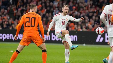 Meldete sich an seiner alten Wirkungsstätte mit einem Traum-Tor zurück: Christian Eriksen.