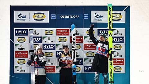 Hoffmann r&uuml;ckte unverhofft aufs Podium.