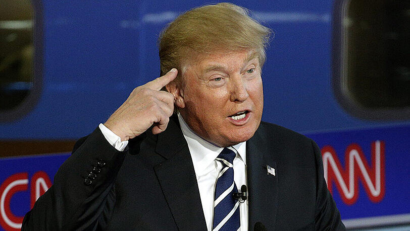 Donald Trump verwechselte die Terroranschläge auf das World Trade Center mit einer Supermarktkette. Donald Trump verwechselte die Terroranschläge auf das World Trade Center mit einer Supermarktkette.