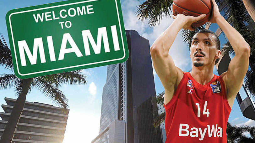 Erstmals in den USA: Die Bayern-Basketballer um Nihad Djedovic gastieren im Rahmen der Vorbereitung auch in Miami.