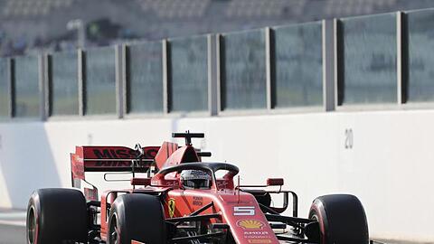 Sebastian Vettel geht in Abu Dhabi von Platz vier ins Rennen.