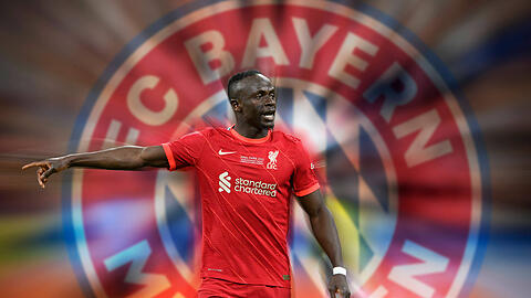 Sadio Mané soll zum FC Bayern wechseln. (Fotomontage)