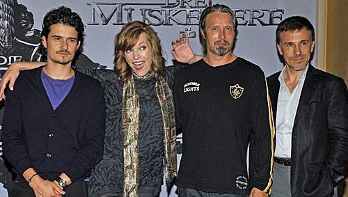 Starbesetzung - Im Film "Musketiere" spielt die Creme de la Creme der Hollywoodstars Starbesetzung - Im Film "Musketiere" spielt die Creme de la Creme der Hollywoodstars