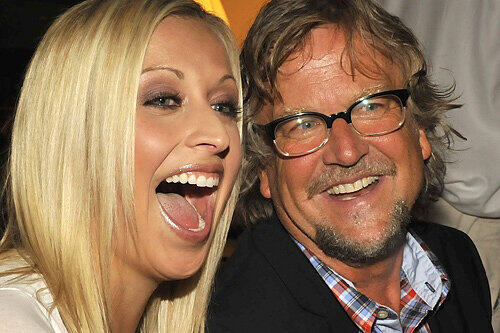 Ein Bild aus glücklichen Zeiten: Verena Kerth und Martin Krug