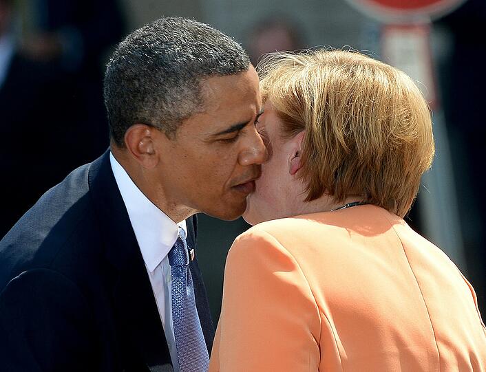 Barack Obama in Berlin.