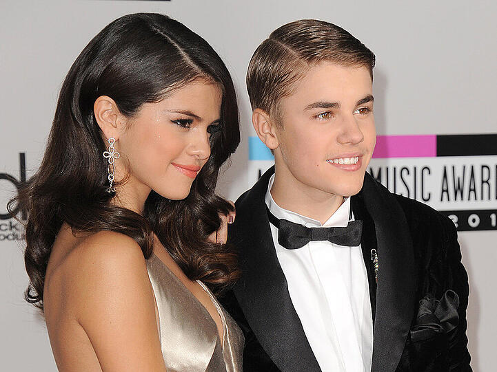 Ein Bild aus glücklichen Zeiten: Selena Gomez und Justin Bieber
