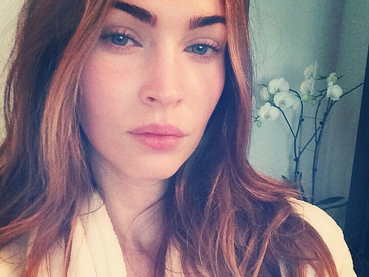 Zeigt sich Megan Fox hier tatsächlich ohne Make-up?
