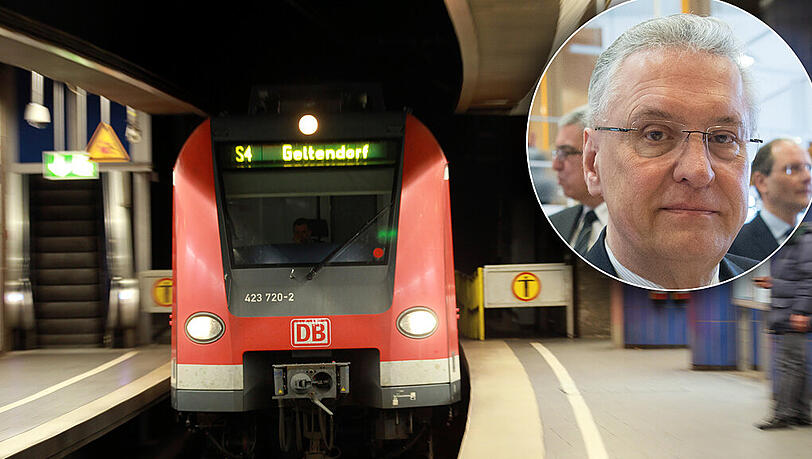 Bayerns Innen- und Verkehrsminister Joachim Herrmann zur zweiten S-Bahn-Stammstrecke: "Wir wollen die 2. Stammstrecke für München und die Region. Der Zeitplan der Deutschen Bahn steht." Bayerns Innen- und Verkehrsminister Joachim Herrmann zur zweiten S-Bahn-Stammstrecke: "Wir wollen die 2. Stammstrecke für München und die Region. Der Zeitplan der Deutschen Bahn steht."