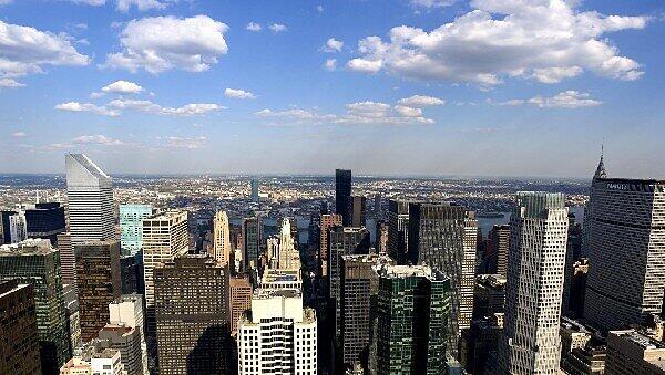 Blick über New York Blick über New York