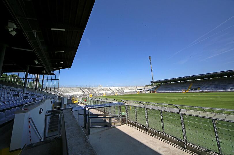 Endlich ready für die dritte Liga: Das Grünwalder Stadion ist nach einjährigem Umbau (12 Millionen Euro) endlich fertig. Die Bilder.